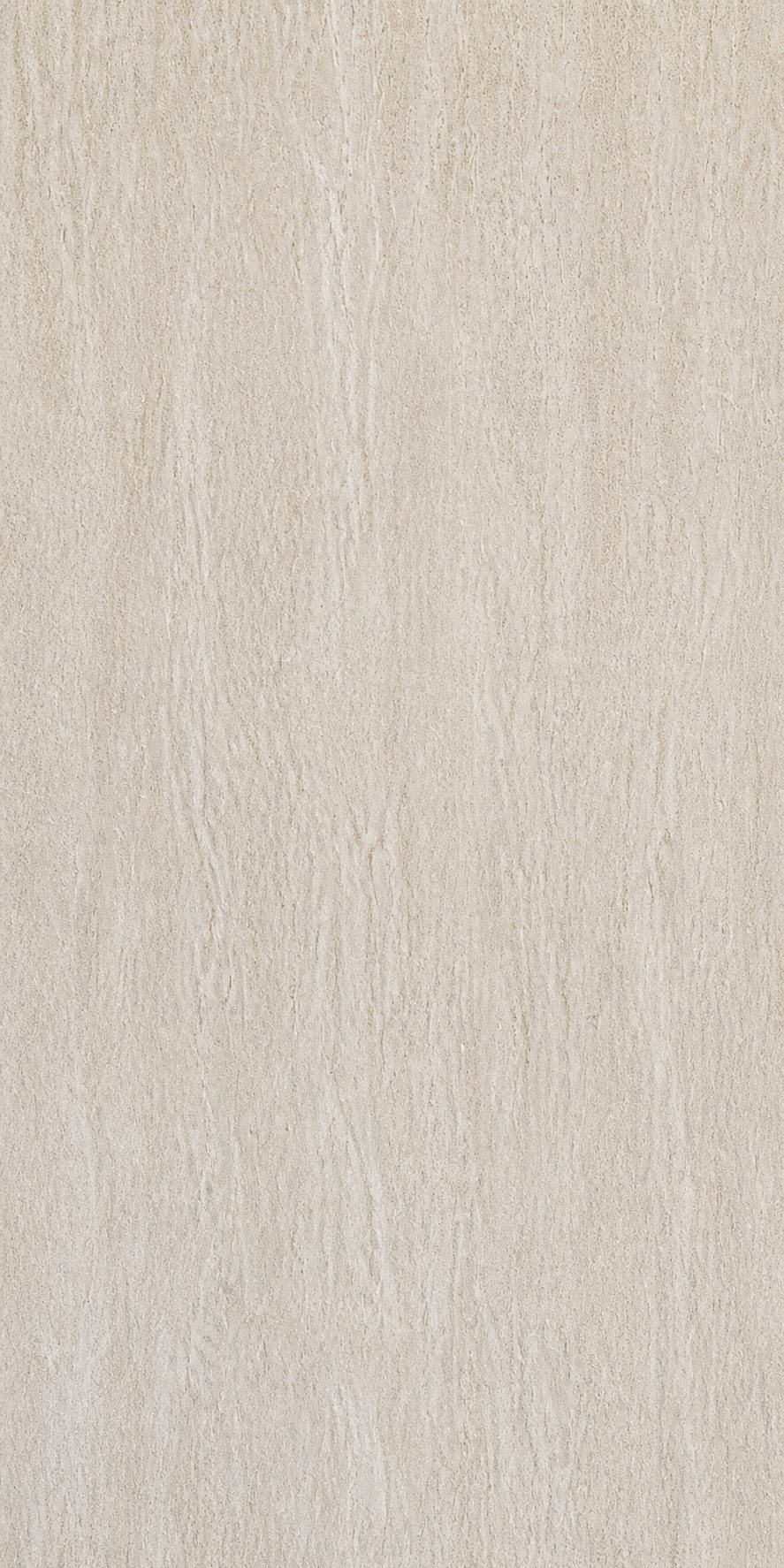 Ivory textured travertine-look PVC wall panel finish